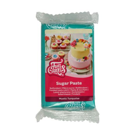 FunCakes Sockerpasta Mystic Turquoise, 250 g