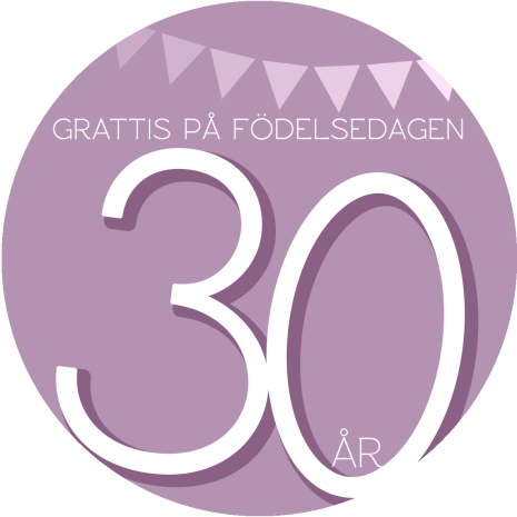 30 år rosa