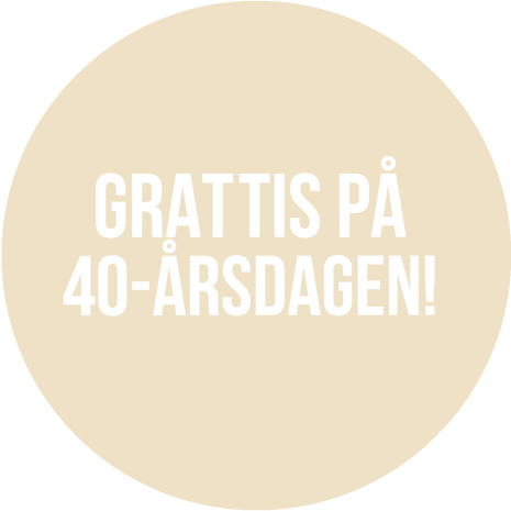 40 år beige