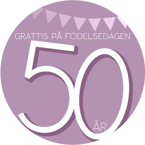 50 år rosa