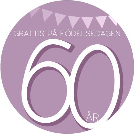 60 år rosa