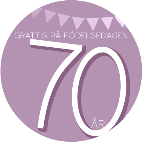 70 år rosa