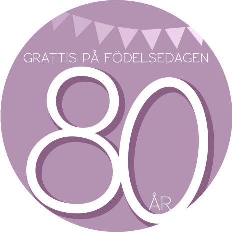 80 år rosa