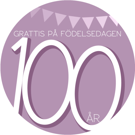 100 år rosa