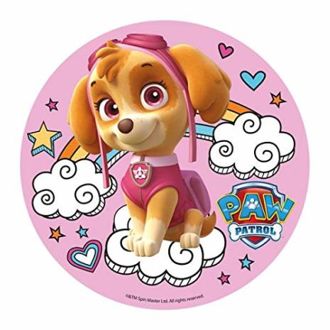 Paw Patrol Skye Tårtbild, 20 cm