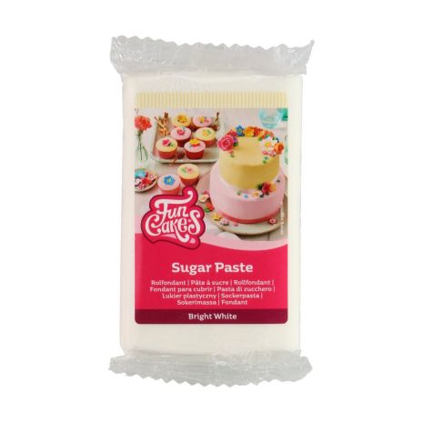 FunCakes Sockerpasta Bright White, 250 g