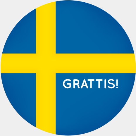 Grattis Sverige