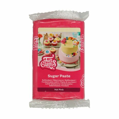 FunCakes Sockerpasta Hot Pink, 250g