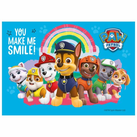 Paw Patrol tårtbild