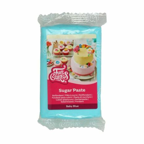 FunCakes Sockerpasta Baby Blue, 250 g