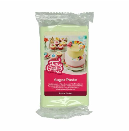 Sockerpasta Pastellgrn, 250 g