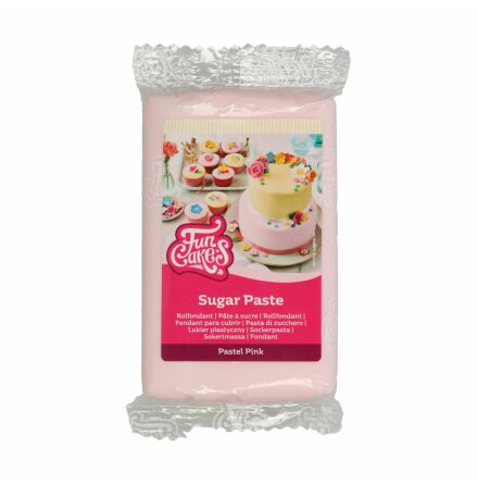 Sockerpasta Pastellrosa, 250g