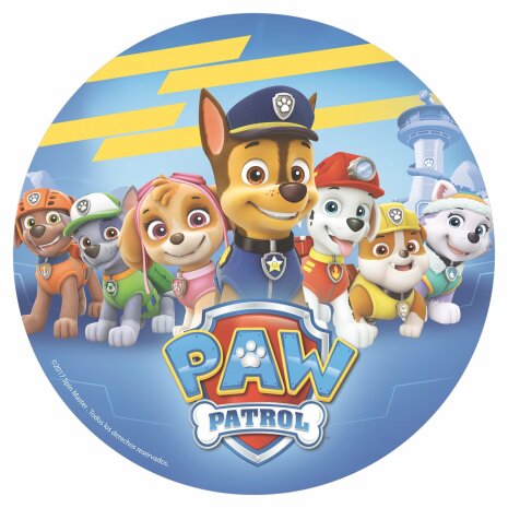 Paw Patrol Tårtbild, 20 cm