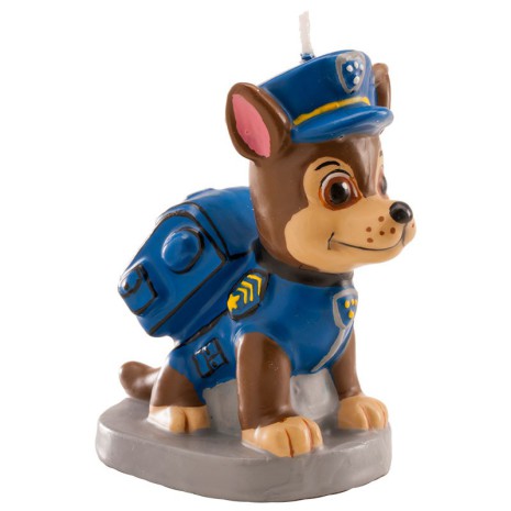 Paw Patrol tårtljus med Chase